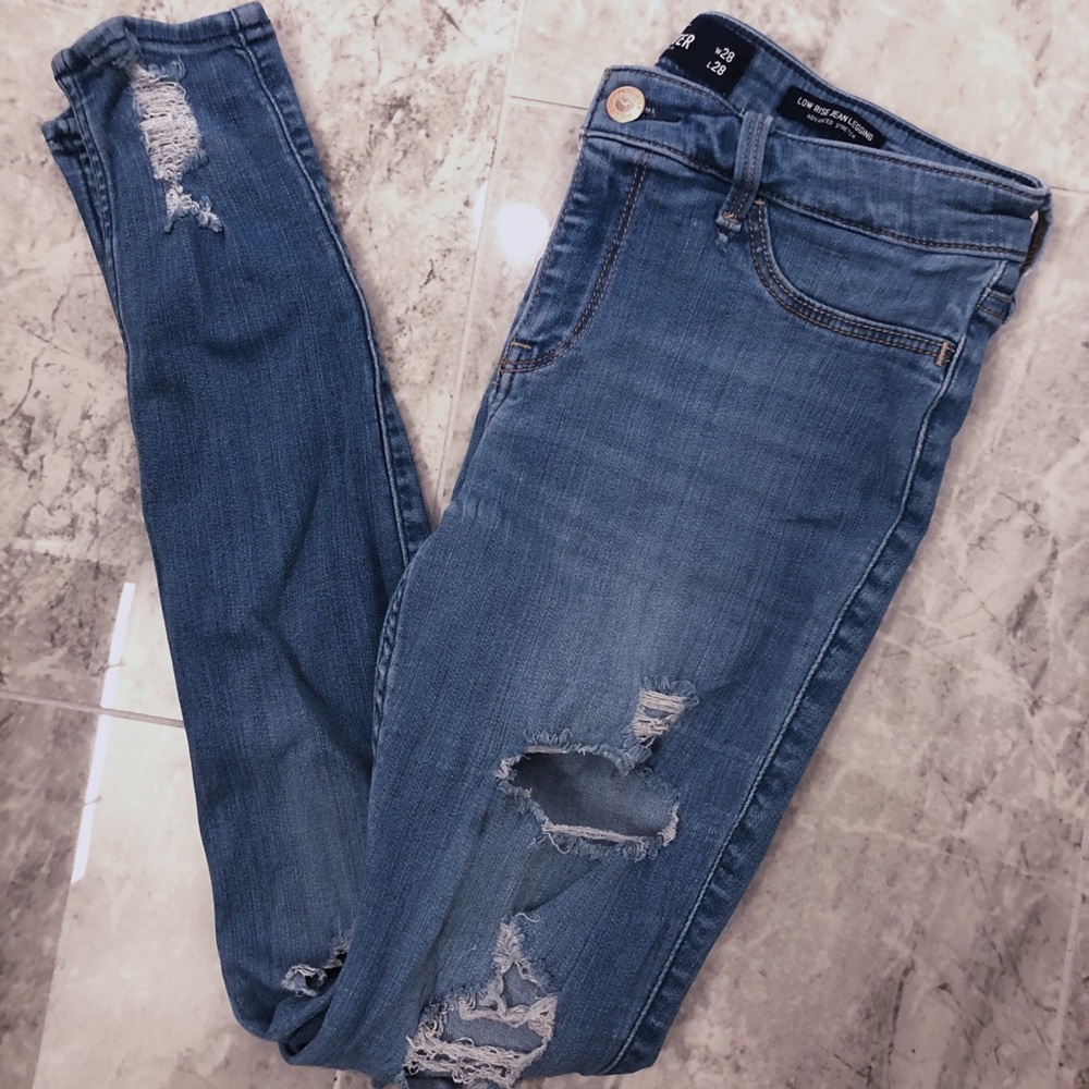 Hollister low rise jeggings